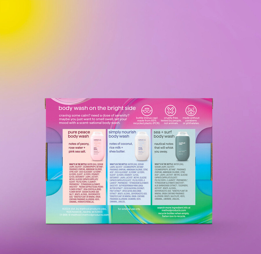 reise-geschenkset mit duschgel-trio