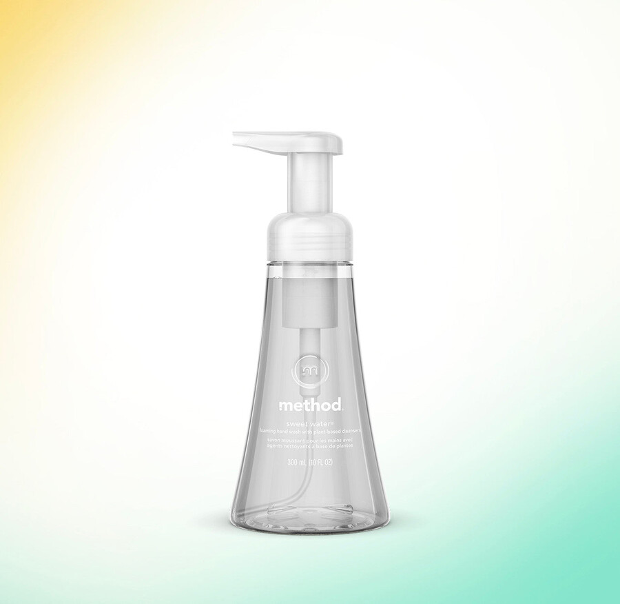 drei sorten schäumende handseife