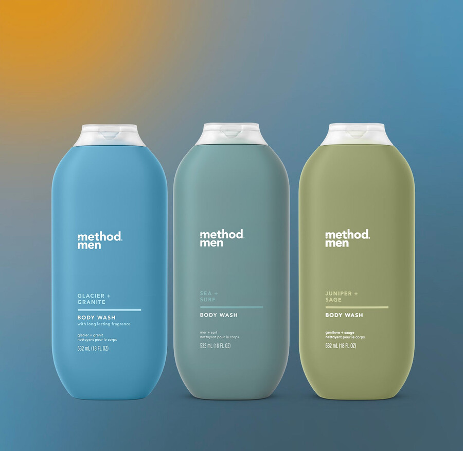 duschgel-trio für männer