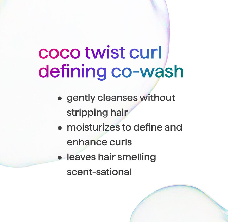 locken definierende co-wash-pflege