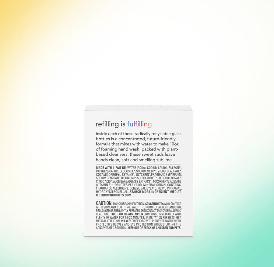 schaumseife für die hände 2er-packung konzentrierte nachfüllpackung