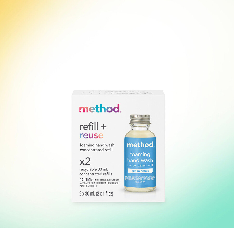 schaumseife für die hände 2er-packung konzentrierte nachfüllpackung