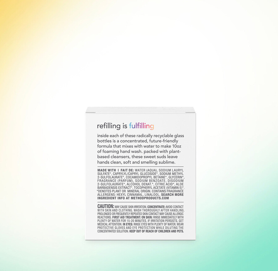 schaumseife für die hände 2er-packung konzentrierte nachfüllpackung