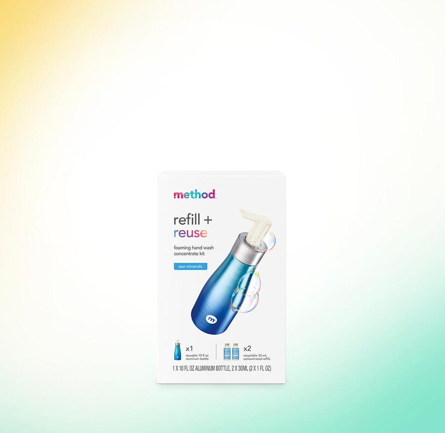 schaumseife für die hände starterset mit konzentraten