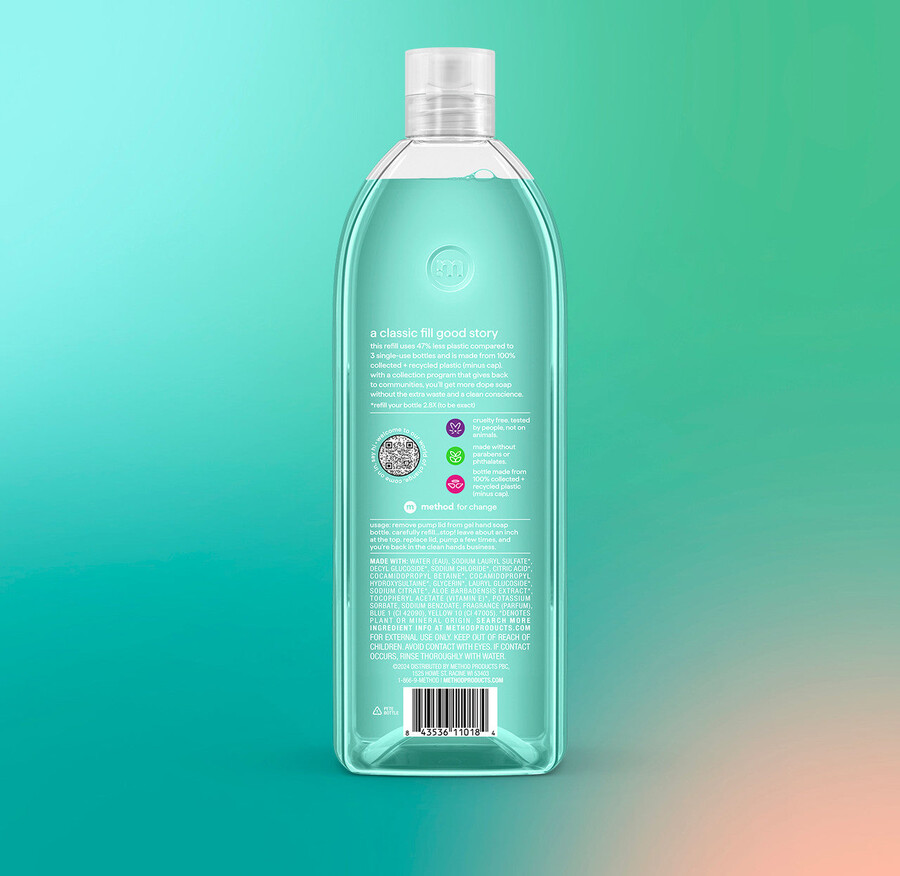 nachfüllpackung für handseife