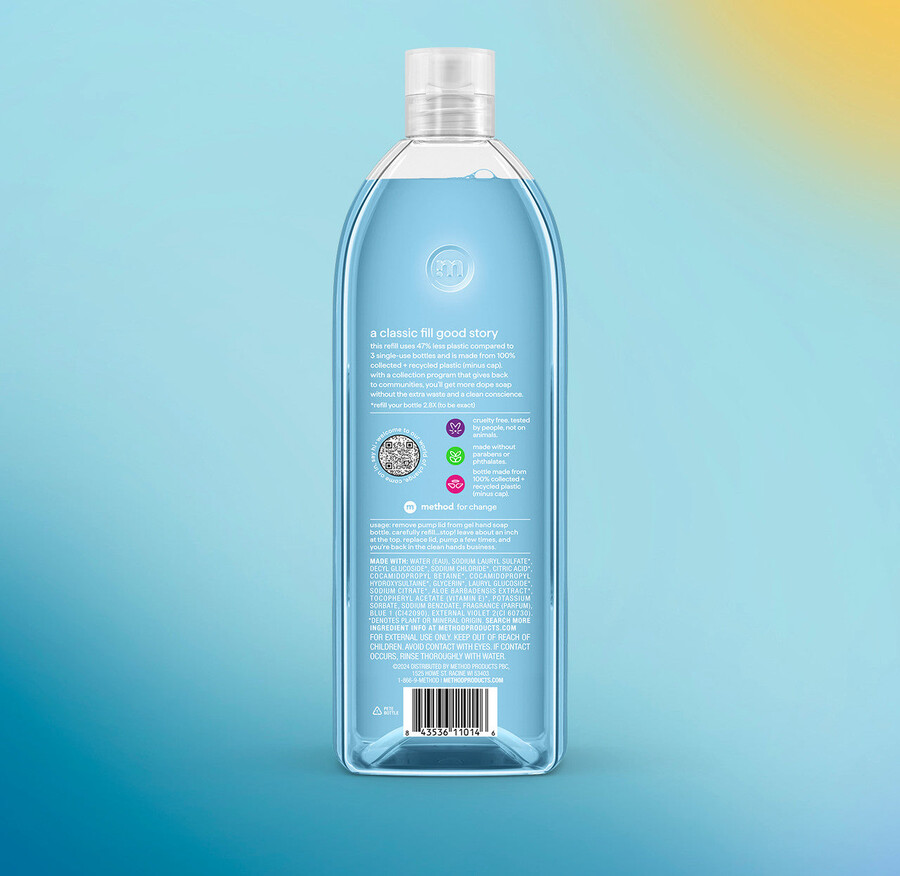 nachfüllpackung für handseife