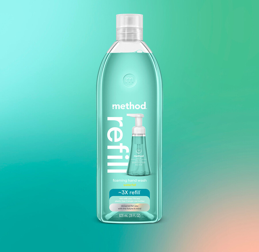 nachfüllpackung für schäumende handseife