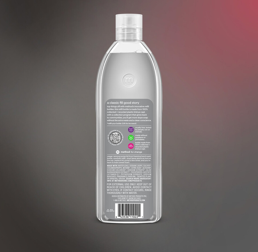 nachfüllpackung für schäumende handseife