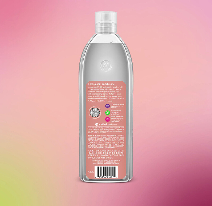 nachfüllpackung für schäumende handseife